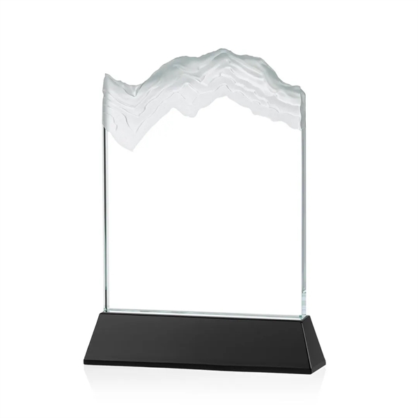 The stunning Kilimanjaro VividPrint™ award features deep carved and frosted peaks... from ASI 84592 St Regis Group / St Regis