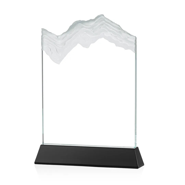 The stunning Kilimanjaro VividPrint™ award features deep carved and frosted peaks... from ASI 84592 St Regis Group / St Regis