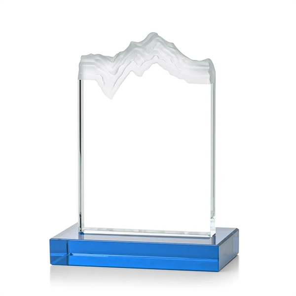 The stunning Kilimanjaro VividPrint™ award features deep carved and frosted peaks... from ASI 84592 St Regis Group / St Regis