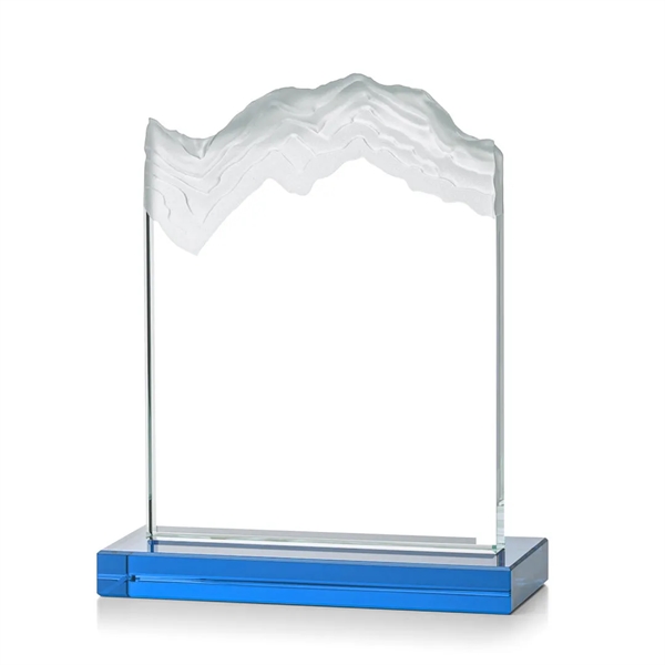 The stunning Kilimanjaro VividPrint™ award features deep carved and frosted peaks... from ASI 84592 St Regis Group / St Regis