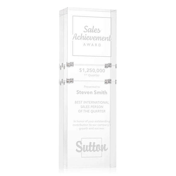 Elevate recognition to a new level with our Acrylic Derringer Award.... from ASI 84592 St Regis Group / St Regis