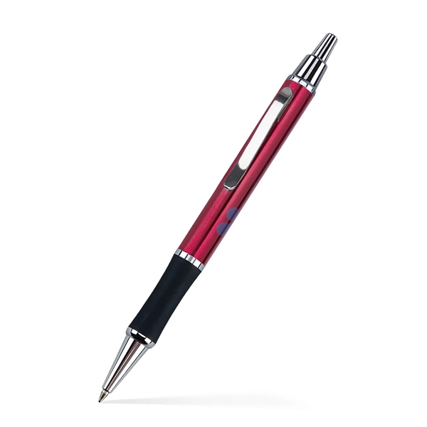 Rubber grip click action ballpoint pen.... from ASI 55583 GMG Pen / Ultra PENWORKS