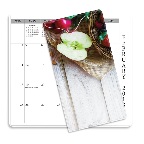 6.75"H x 3.62"W 14-month pocket planner with vinyl cover.... from ASI 54040 Fey Promo / Fey Calendar Impressions