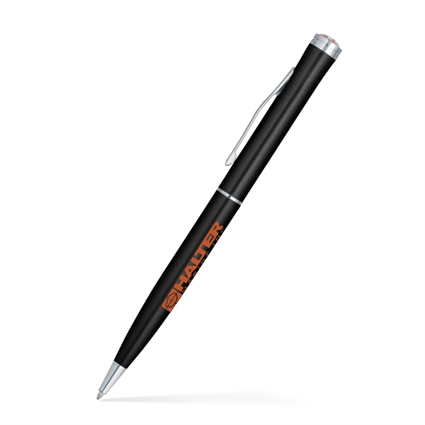 Aluminum Ballpoint Twist Metal Pen w/ Epoxy Dome Accent... from ASI 55583 GMG Pen / Ultra PENWORKS