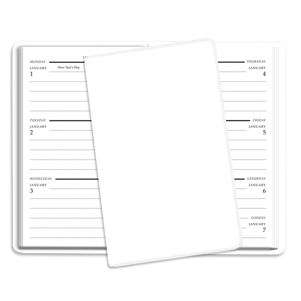 5.81"H x 3.5"W 56-week planner with one week per page with... from ASI 54040 Fey Promo / Fey Calendar Impressions