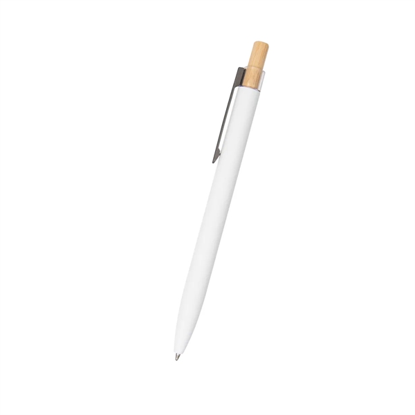 Recycled aluminum pen with bamboo plunger.... from ASI 61125 Hit Promotional Products / Hit®