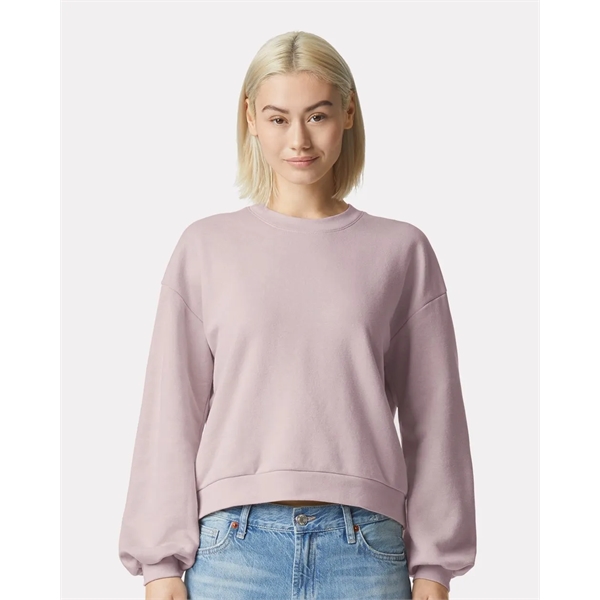 American Apparel ReFlex Women's Fleece Crewneck... from ASI 84358 S&S Activewear