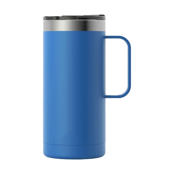 RTIC double-wall stainless steel 16 ounce travel mug with flip-top lid... from ASI 74601 Calico
