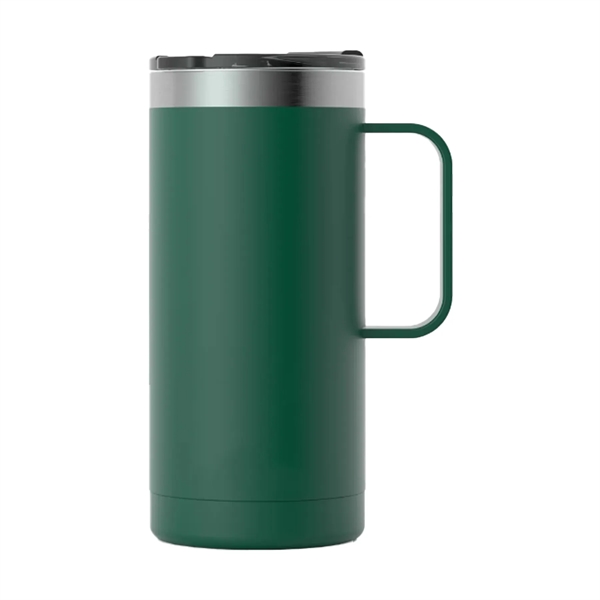 RTIC double-wall stainless steel 16 ounce travel mug with flip-top lid... from ASI 74601 Calico