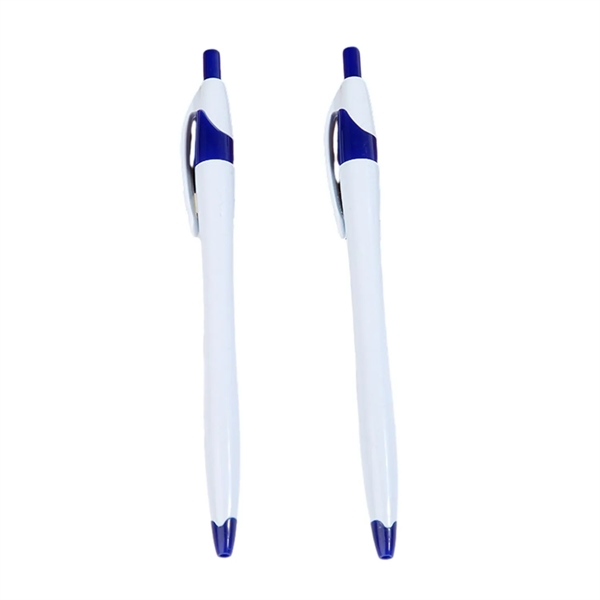 White corporate click dart pen plus free 1 color silkscreen imprint... from ASI 37218 Athena Promo (tm)