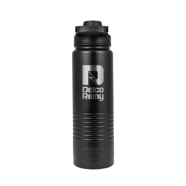 The Patriot 24oz Stainless Steel Bottle is constructed with the highest... from ASI 61005 Hirsch Gift Inc