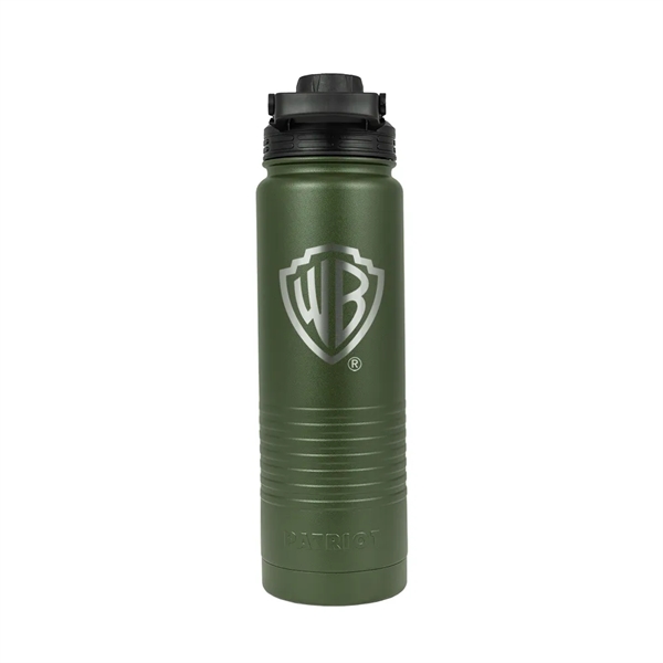 The Patriot 24oz Stainless Steel Bottle is constructed with the highest... from ASI 61005 Hirsch Gift Inc