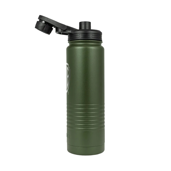 The Patriot 24oz Stainless Steel Bottle is constructed with the highest... from ASI 61005 Hirsch Gift Inc