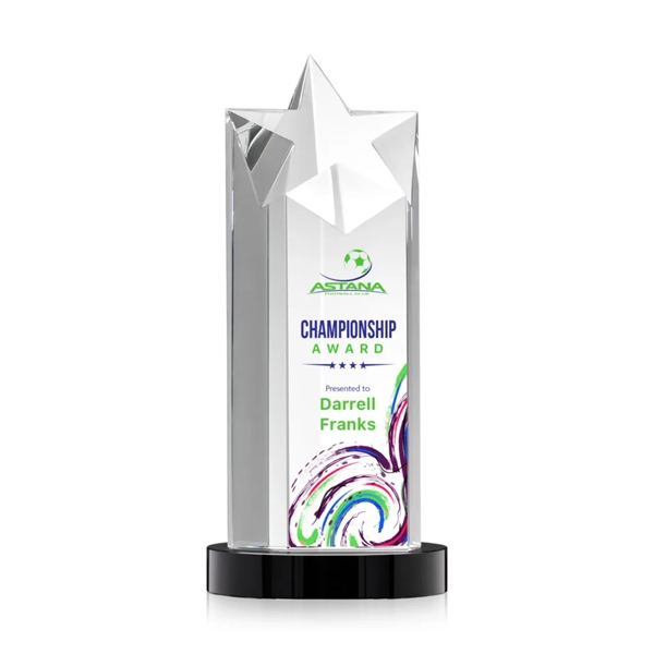The Berkley Star VividPrint™ Award on Optical Crystal Base is an... from ASI 84592 St Regis Group / St Regis