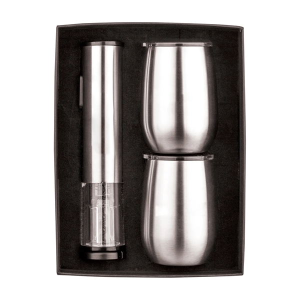 Wine Opener/Tumbler Gift set.... from ASI 46755 Cosmo Promos