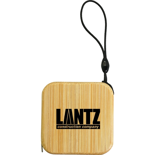 BAMBOO SQUARE TAPE MEASURE... from ASI 30208 A P Specialties