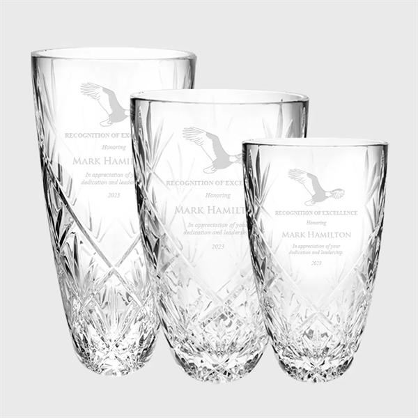 Joan Crystal Vase is an ideal gift for corporate promotions or... from ASI 47791 Best Deal Awards