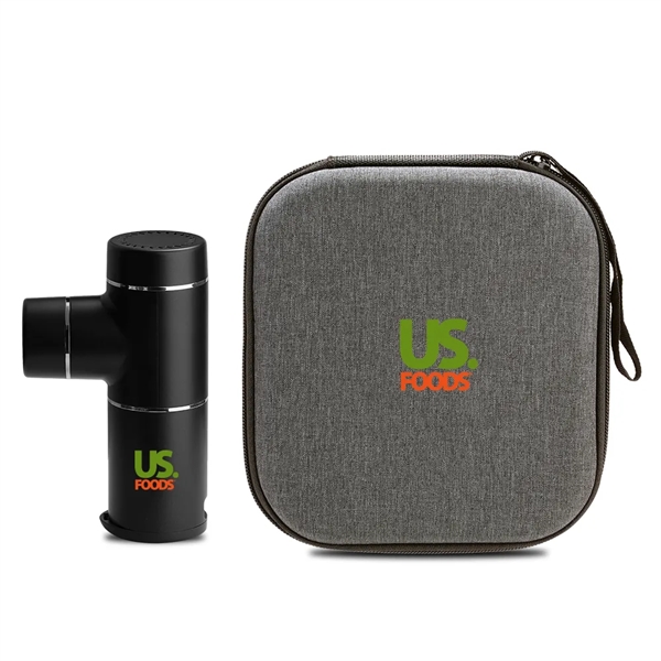 The San Andreas Massage Gun and 5000mAh Power Bank produces up... from ASI 90154 Sunjoy Group Inc