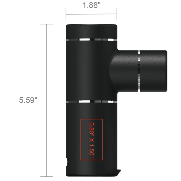 The San Andreas Massage Gun and 5000mAh Power Bank produces up... from ASI 90154 Sunjoy Group Inc