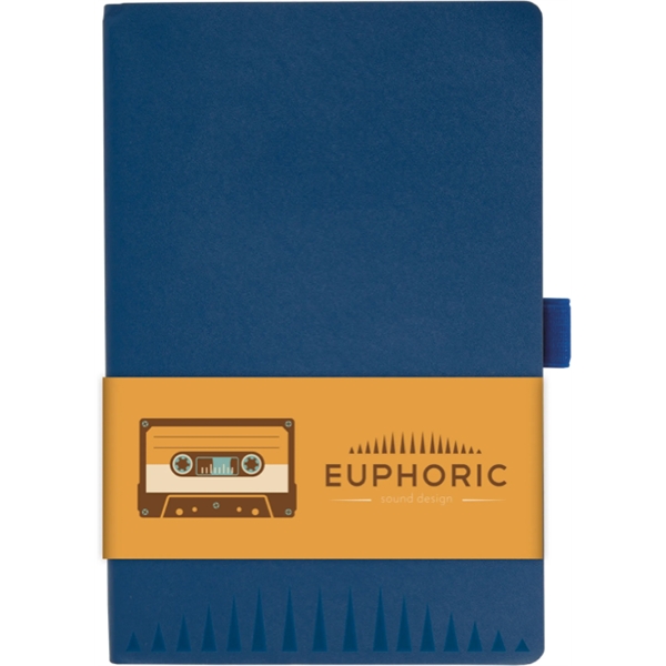 5.5" x 8.25" SoftNova Journal with Deboss Imprint & Full-color Graphic... from ASI 91340 Journalbooks/Timeplanner Calendars