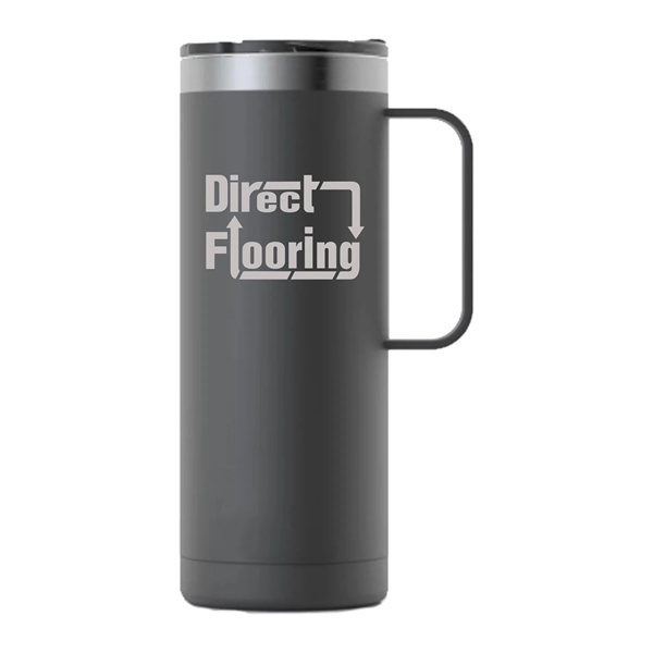 RTIC double wall insulated stainless steel 20 ounce travel mug with... from ASI 74601 Calico