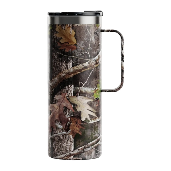 RTIC double wall insulated stainless steel 20 ounce travel mug with... from ASI 74601 Calico