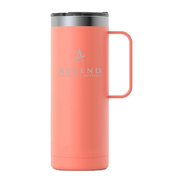 RTIC double wall insulated stainless steel 20 ounce travel mug with... from ASI 74601 Calico