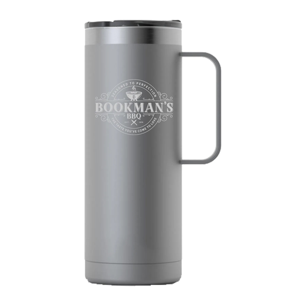 RTIC double wall insulated stainless steel 20 ounce travel mug with... from ASI 74601 Calico