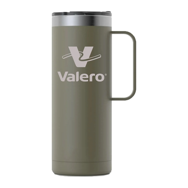 RTIC double wall insulated stainless steel 20 ounce travel mug with... from ASI 74601 Calico