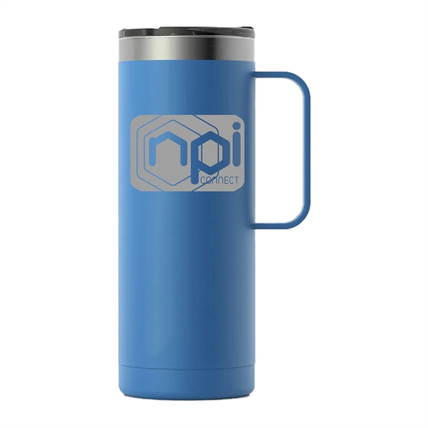 RTIC double wall insulated stainless steel 20 ounce travel mug with... from ASI 74601 Calico