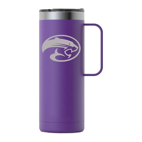RTIC double wall insulated stainless steel 20 ounce travel mug with... from ASI 74601 Calico