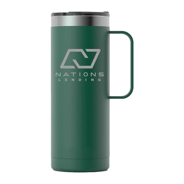 RTIC double wall insulated stainless steel 20 ounce travel mug with... from ASI 74601 Calico