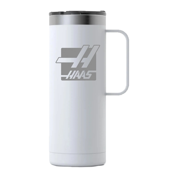 RTIC double wall insulated stainless steel 20 ounce travel mug with... from ASI 74601 Calico