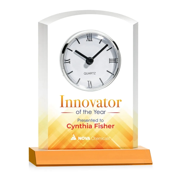 Our stunning Optical Crystal Sheffield VividPrint™ Clock is a masterpiece of... from ASI 84592 St Regis Group