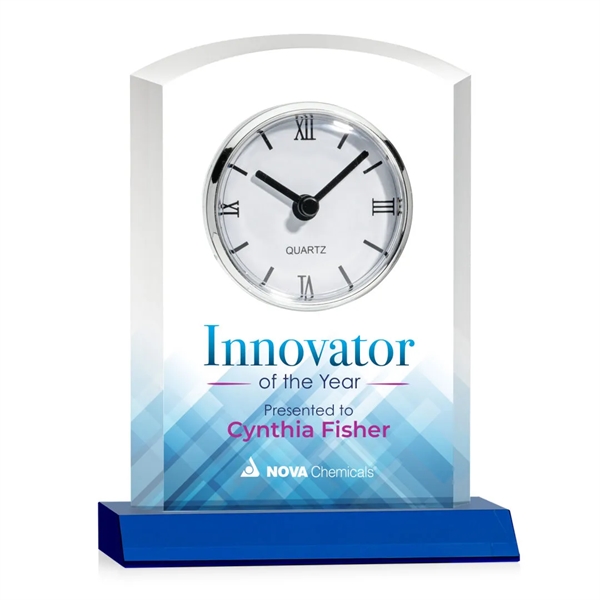 Our stunning Optical Crystal Sheffield VividPrint™ Clock is a masterpiece of... from ASI 84592 St Regis Group