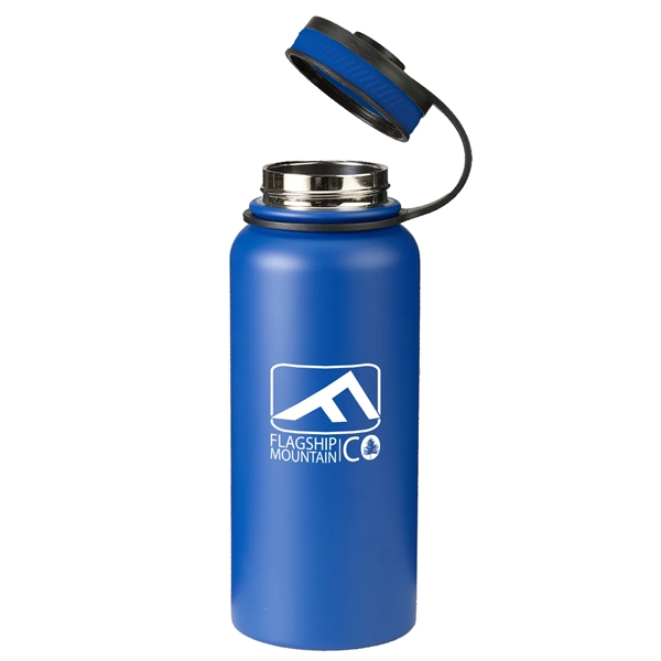 Insulated stainless steel water bottle with 27 oz. capacity that's BPA... from ASI 52840 Evans Manufacturing