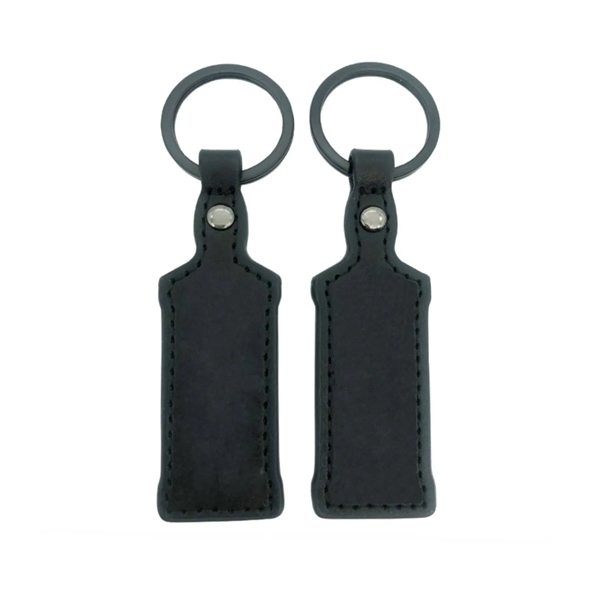 PU leather keychain plus debossed on 1 side of PU leather... from ASI 37218 Athena Promo (tm)