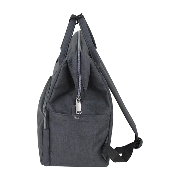 Features a large two-way zippered main compartment, two open side pockets,... from ASI 37980 Bagworld