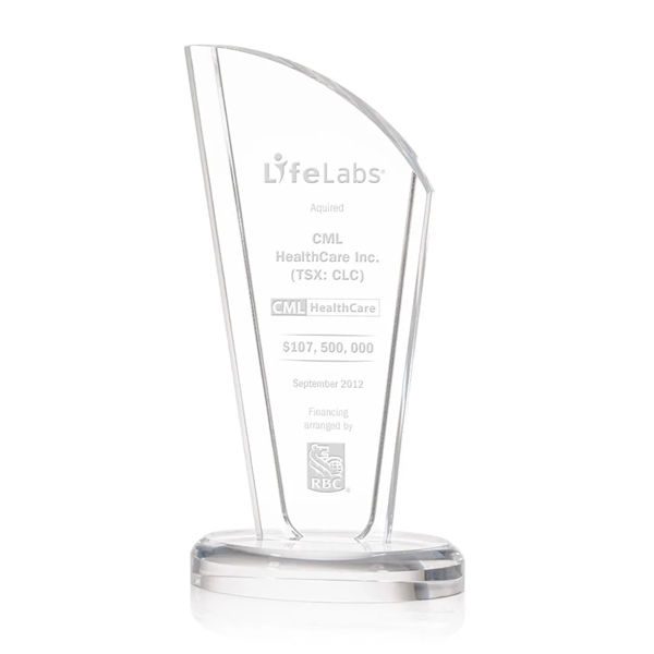 The Bridgewood Award is a magnificent Acrylic accolade perfect for recognizing... from ASI 84592 St Regis Group / St Regis