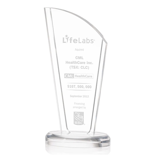 The Bridgewood Award is a magnificent Acrylic accolade perfect for recognizing... from ASI 84592 St Regis Group / St Regis