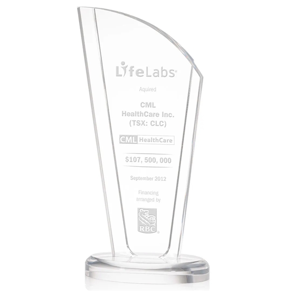 The Bridgewood Award is a magnificent Acrylic accolade perfect for recognizing... from ASI 84592 St Regis Group / St Regis