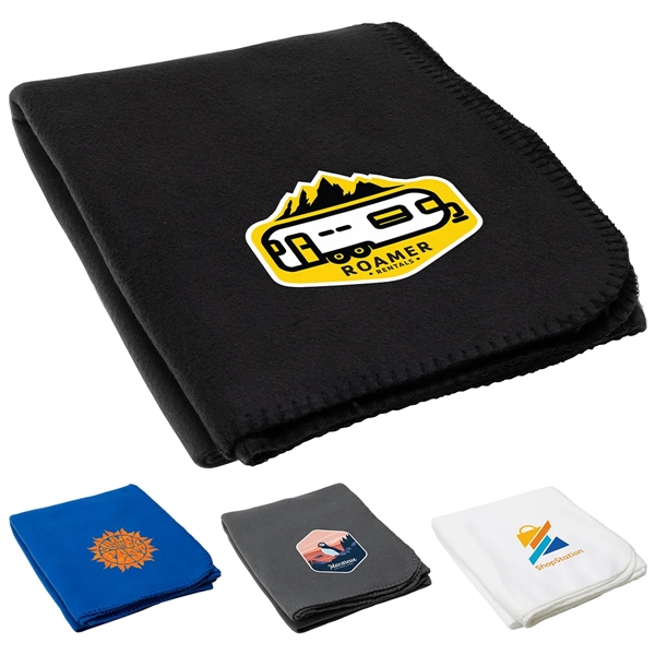 RPET Polar Fleece Blanket... from ASI 36730 Ariel Premium Supply Inc
