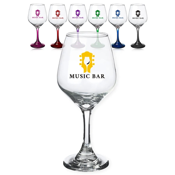 17 oz. wine glass with customization.... from ASI 39552 BEL Promo