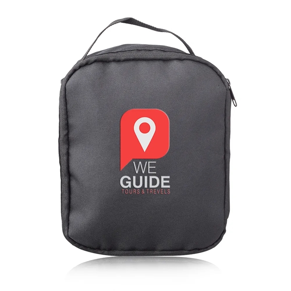7" x 8.6" x 3.94" travel bag with web carry handle,... from ASI 39552 BEL Promo
