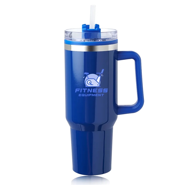 40 oz. travel mug with stainless steel exterior, plastic interior and... from ASI 39552 BEL Promo