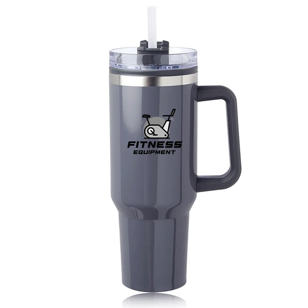 40 oz. travel mug with stainless steel exterior, plastic interior and... from ASI 39552 BEL Promo