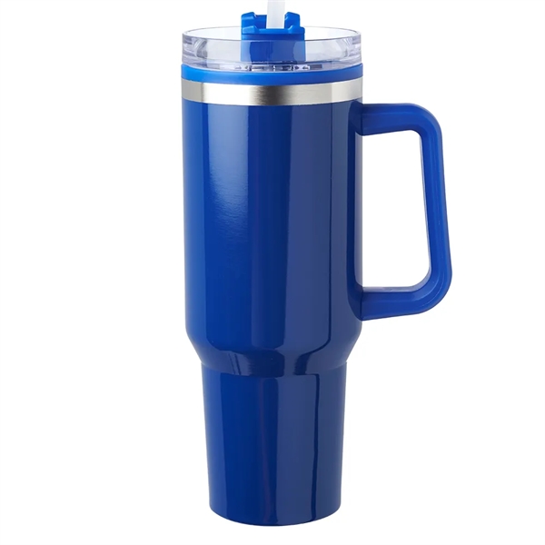 40 oz. travel mug with stainless steel exterior, plastic interior and... from ASI 39552 BEL Promo