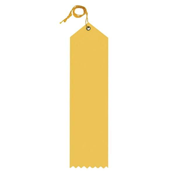 Premium grade award ribbon with a card and gold string., 2"... from ASI 93520 Ventura Inc