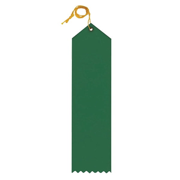 Premium grade award ribbon with a card and gold string., 2"... from ASI 93520 Ventura Inc