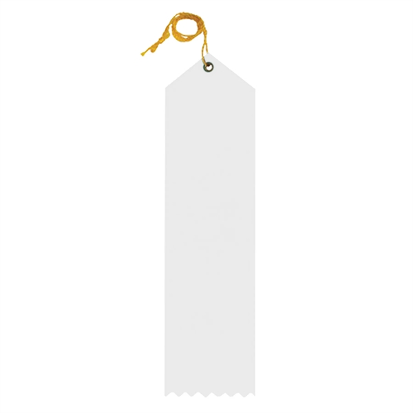 Premium grade award ribbon with a card and gold string., 2"... from ASI 93520 Ventura Inc